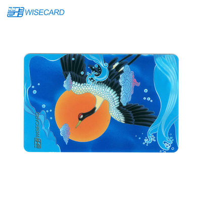 0.76mm ISO7810 PVC Hotel Key Card CR80 WCT Biometric Card With Different Chip