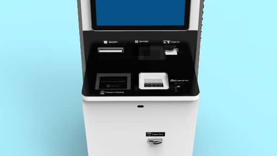 Wisecard WCT K-530 32-inch Smart Teller Machine with Intel i5 Processor and 8GB Memory for Instant Card Issuance and Account Services