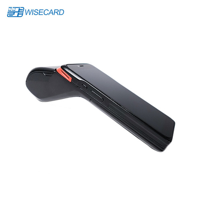 Un terminal de point de vente Android quad-core avec batterie de 5000 mAh intégrée à l'imprimante thermique