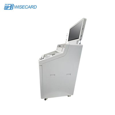 Guichet automatique intelligent Wisecard pour l'émission instantanée de cartes et les opérations bancaires