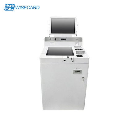 Teller machine intelligente Wisecard avec écran tactile et EMV standard