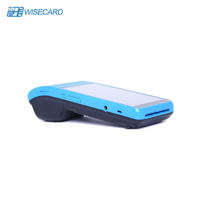 4 machine tenue dans la main de position de PSAM 5800mAh MTK MT8735 avec l'imprimante de papier