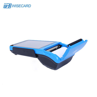 4 PCI mobile 5,0 de terminal de position de PSAM 5800mAh 4G avec l'imprimante thermique
