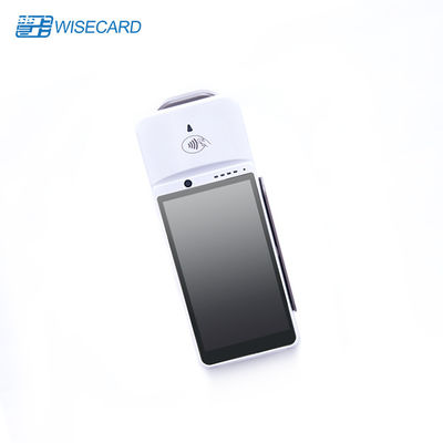 Terminal biométrique 5800mAh de position d'OS d'Android pour des cartes d'EMV