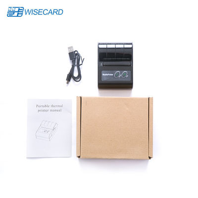 2 imprimante thermique RS232 2000mAh de reçu de pouce 203DPI BT