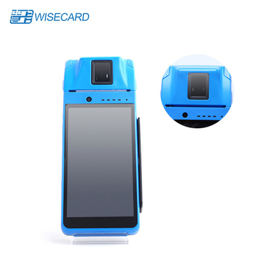 Terminal de position de Handheld de lecteur d'empreintes digitales HSPA 5800mAh pour le registre de carte