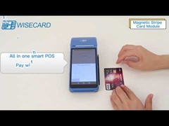 Pos mobile du terminal 4 PSAM Android de position de supermarché du pixel FBI de WCT-S8 5M