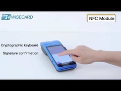 Machine tenue dans la main de position de PCI 5,0 NFC de terminal de position d'écran tactile d'EMV 5800mAh